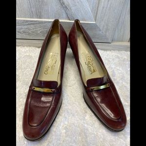 Ferragamo's Calfskin Pump 8AAA 3” heel